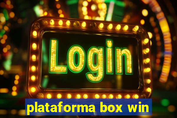 plataforma box win